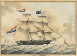 Hollandische Brigg "maria & Jacoba" Unter Kapitan J.j. Barth Hollandische Brigg "maria & Jacoba" Unter Kapitan J.j. Barth