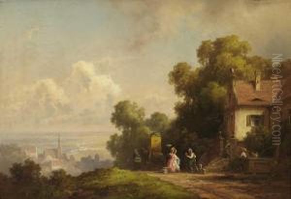 "biedermeier Einkehr". - view 1