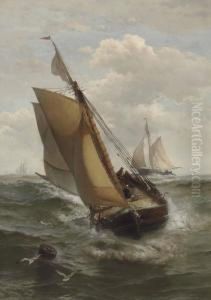 Fishing Boat In The English Channel