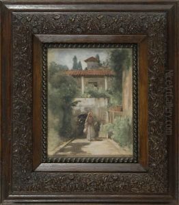 European Villa by Edward Percy Moran