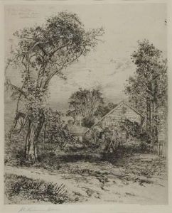 The "home Sweet Home" Of John Howard Payne,easthampton by Mary Nimmo Moran