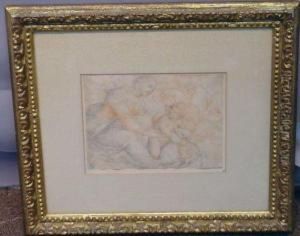 Holy Family With Lamb by Giovanni Maria Morandi