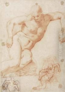Studies Of The Dead Christ Supported By Angels