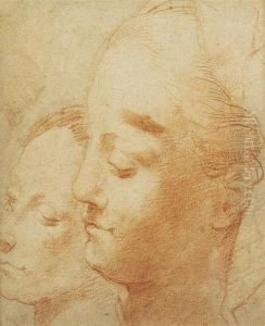 Studies Of A Female Head