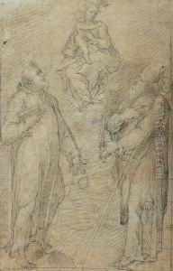 The Madonna And Child With Ss Benedict And Leonard