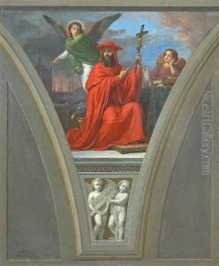A Fresco Study Of Saint Peter Damian