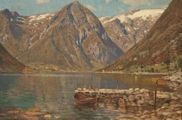 Sommerliche Fjordlandschaft - view 1