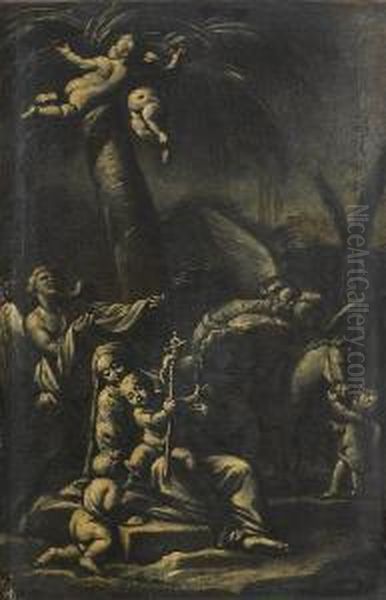 The Rest On The Flight Into Egypt - view 1