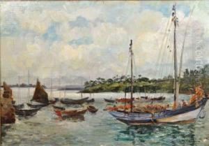 Bateaux Amarres by Paul Morchain
