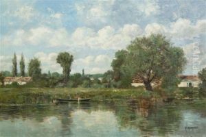 On The Oise by Adrien Moreau