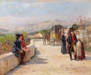 Le Relais De Poste by Adrien Moreau