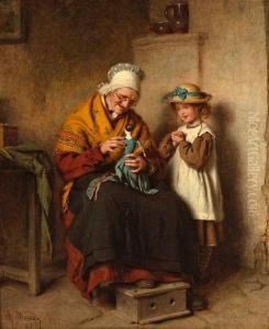 The Doll by Charles Moreau
