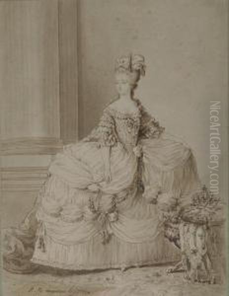 Marie Antoinette. - view 1