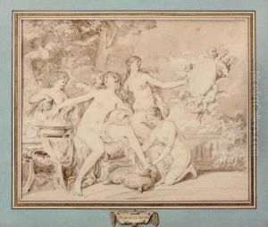 La Toilette De Venus by Jean-Michel Moreau