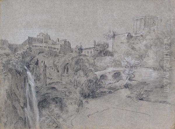 Landscape Drawings In Andaround Rome, Figure Sketches And Various Other Sketches - view 1