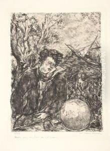 Etude Pour Un Hommage A Rimbaud by Luc Albert Moreau