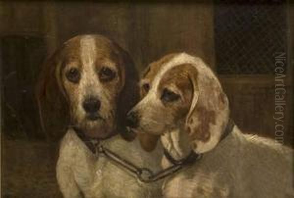 Les Deux Chiens Courants - view 1