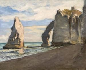 Etretat by Etienne Moreau-Nelaton