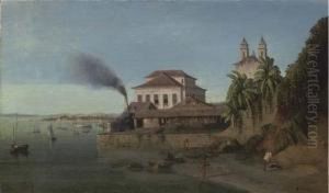 Solar Do Unhao, With The Church Of N.s Da Conceicao Da Praia, Salvador Da Bahia