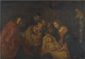 The Nativity by Paulus Moreelse