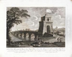 Views Of Rome by Francois Morel