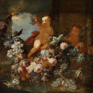 Fruit, Flowers And Putti