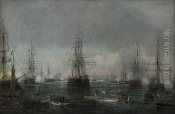The Russian Fleet In Krim - view 1