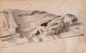Arabo Che Dorme by Domenico Morelli