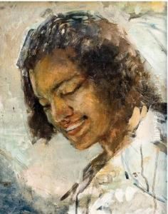 Mujer Arabe by Jose Moreno Carbonero