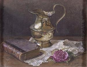 Bodegon Con Jarra by Rafael Moreno