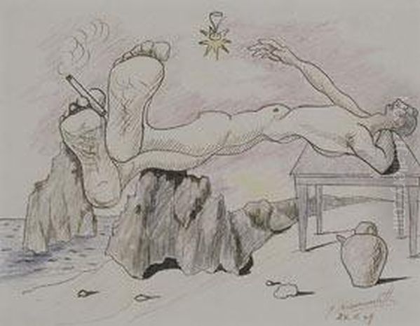 Hombre En La Playa - view 1