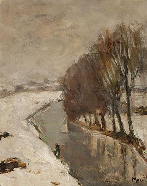 Winter River View - view 1