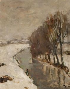 Winter River View