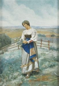 Peasant Woman by Renato Moretti