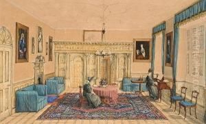 Regency Interior by Fanny Morgan