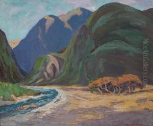Little Sur, San Simeon Highway, Monterey Coast by Mary Deneale Morgan