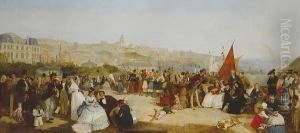 A Day At Boulogne by Matthew "Matt" Somerville Morgan