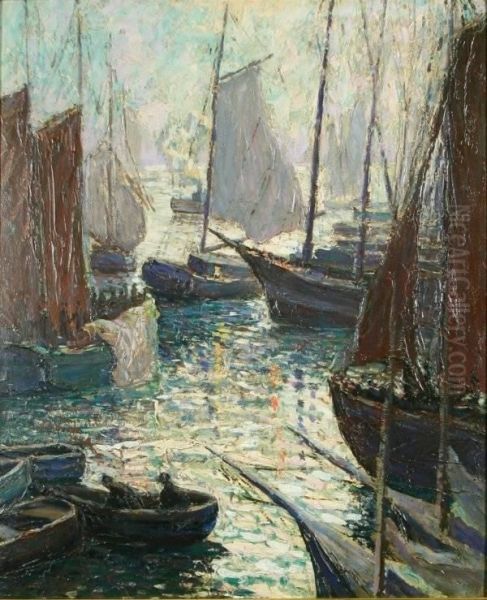 Crowded Harbor - view 1