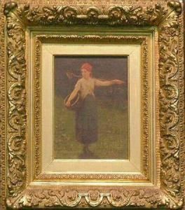 Woman In A Field Woman In A Field