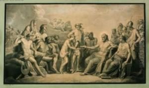 Scena Mitologica by Paolo Emilio, Morgari Jnr.