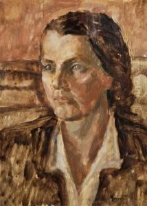 Ritratto Femminile by Luigi Morgari