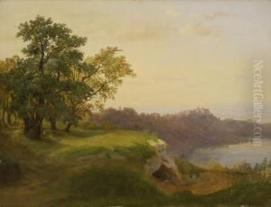 Landschaft Am Albaner See by Carl Morgenstern
