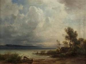 Aufkommendes Gewitter Uber Dem Starnberger See