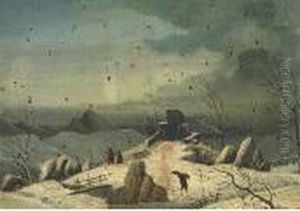 Paesaggio Montano by Antonio (Il Tenente) Morghen