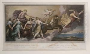 Aurora E Il Carro Di Apollo by Raphael Morghen