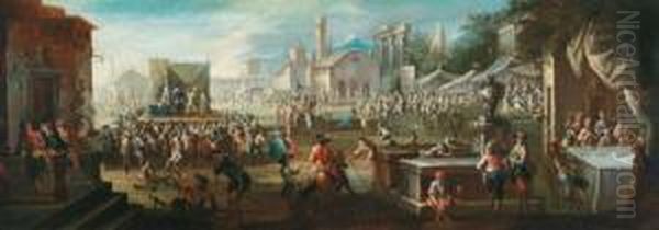 Cerchia Di Mercato In Una Citta - view 1