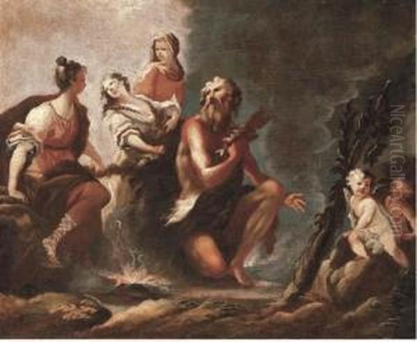 Hercules And Omphale - view 1