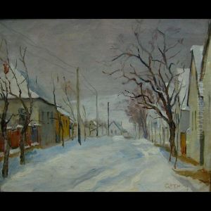 Winter Scene by Goth Moricz