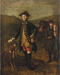 A Gentleman And His Dog by David Morier