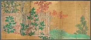 Autumn Plants by Yamamoto Morifusa